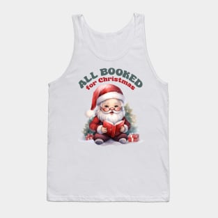 All Booked for Christmas Tank Top